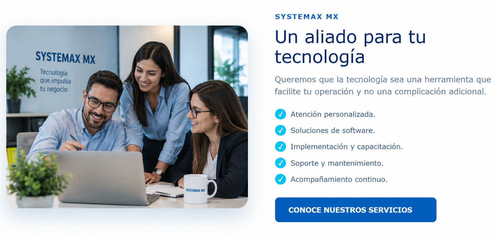 Equipo Systemax MX